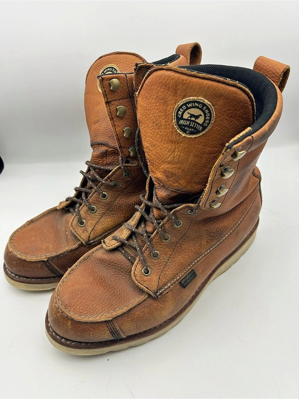 Red Wing Shoes Men's Brown Work Boots 11.5